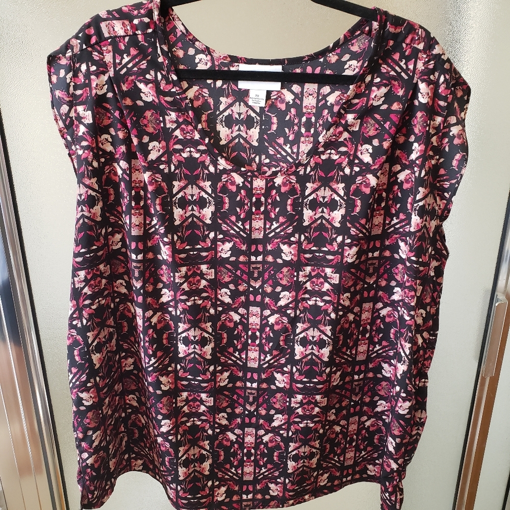 Pure Energy floral blouse